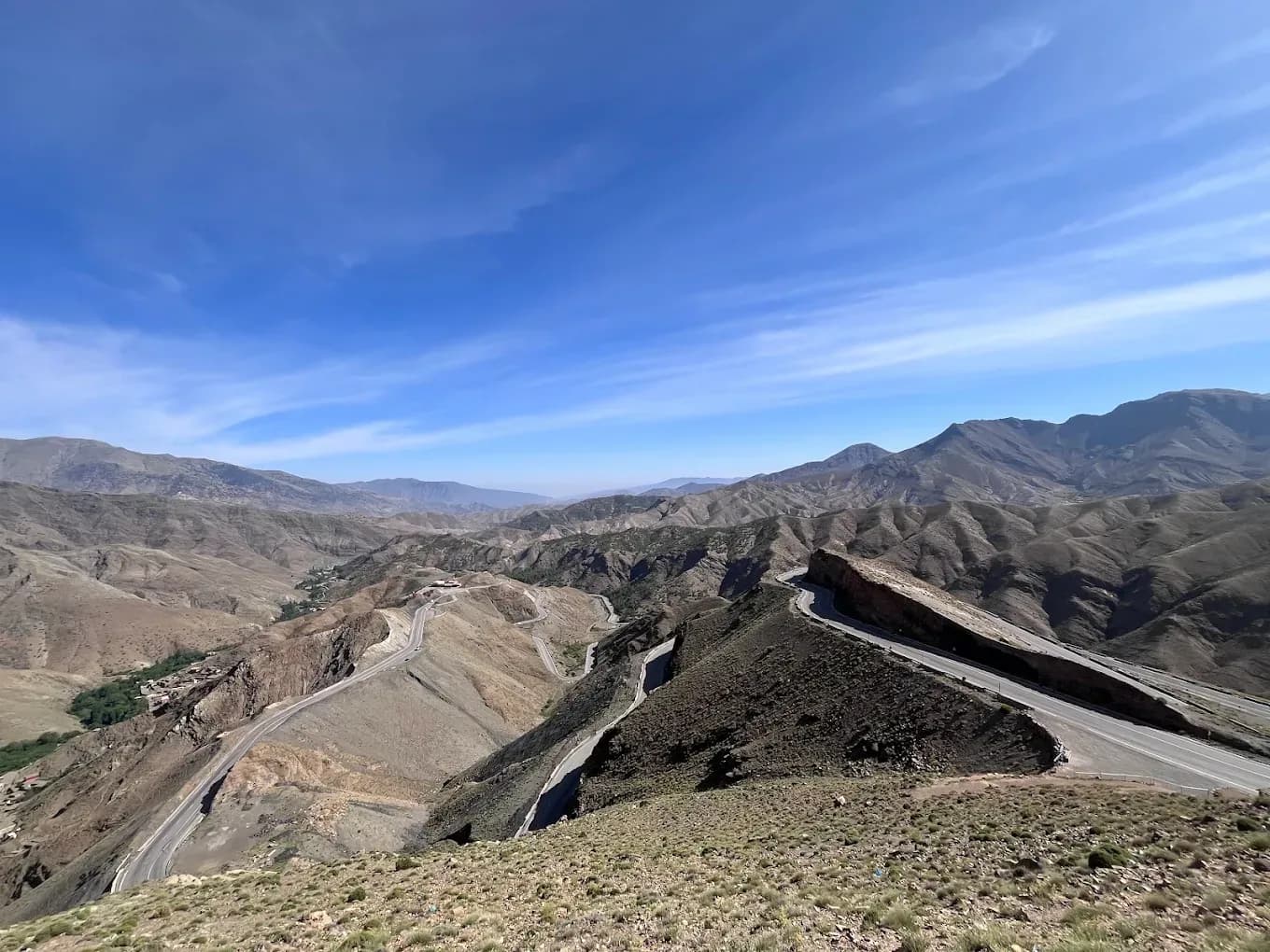 Carretera del Tizi n'Tichka en el Alto Atlas