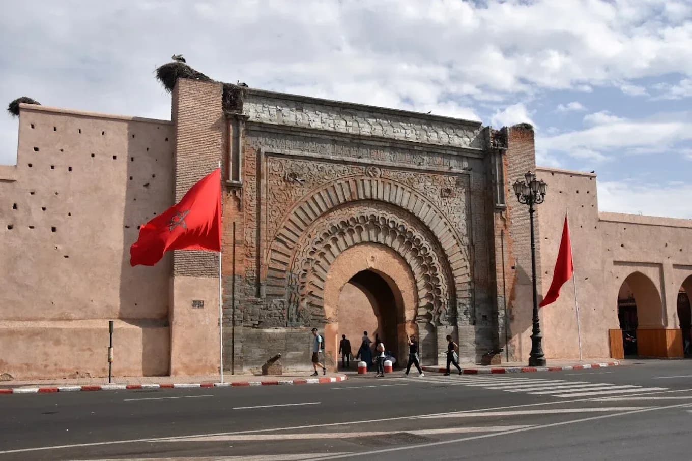 Bab Agnaou gate in the Marrakech kasbah