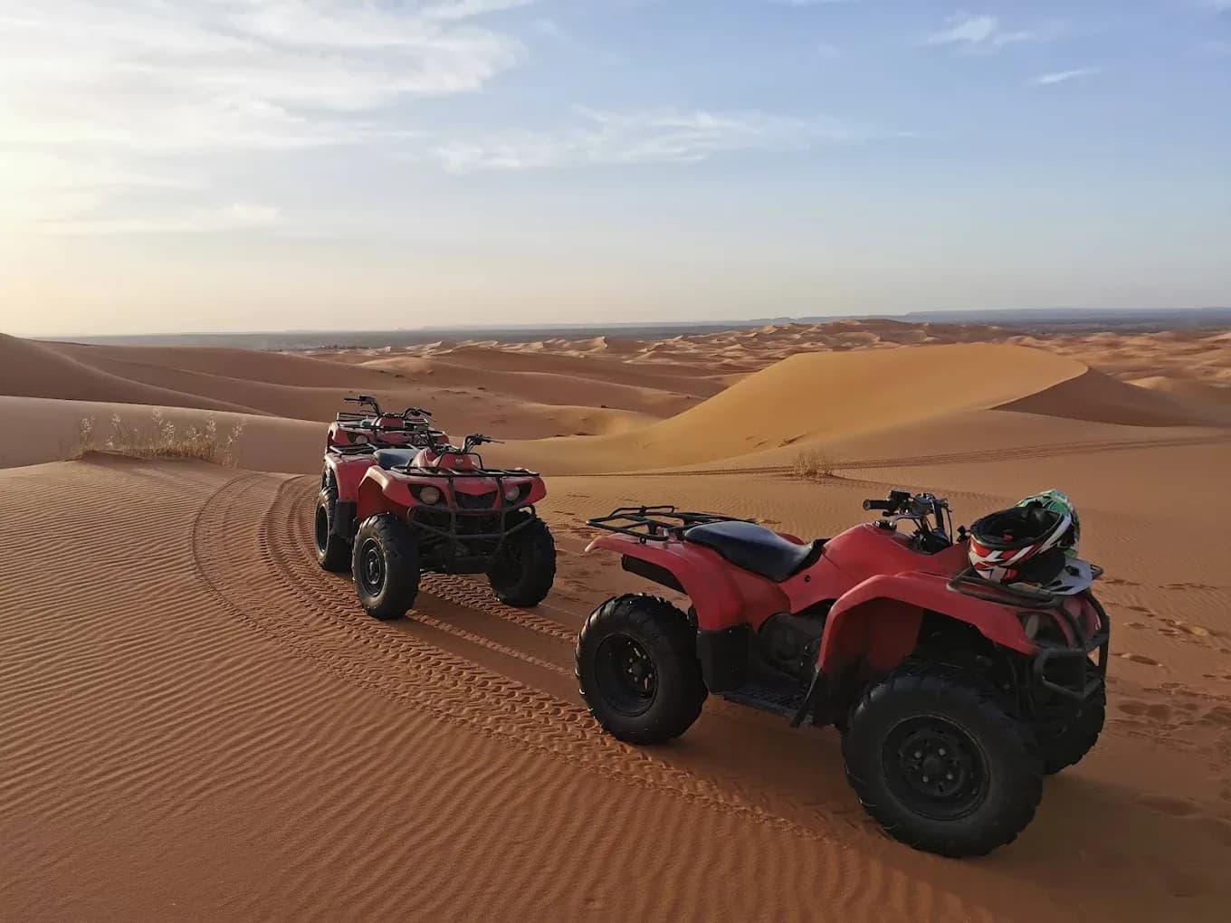 Quads en las dunas de Merzouga