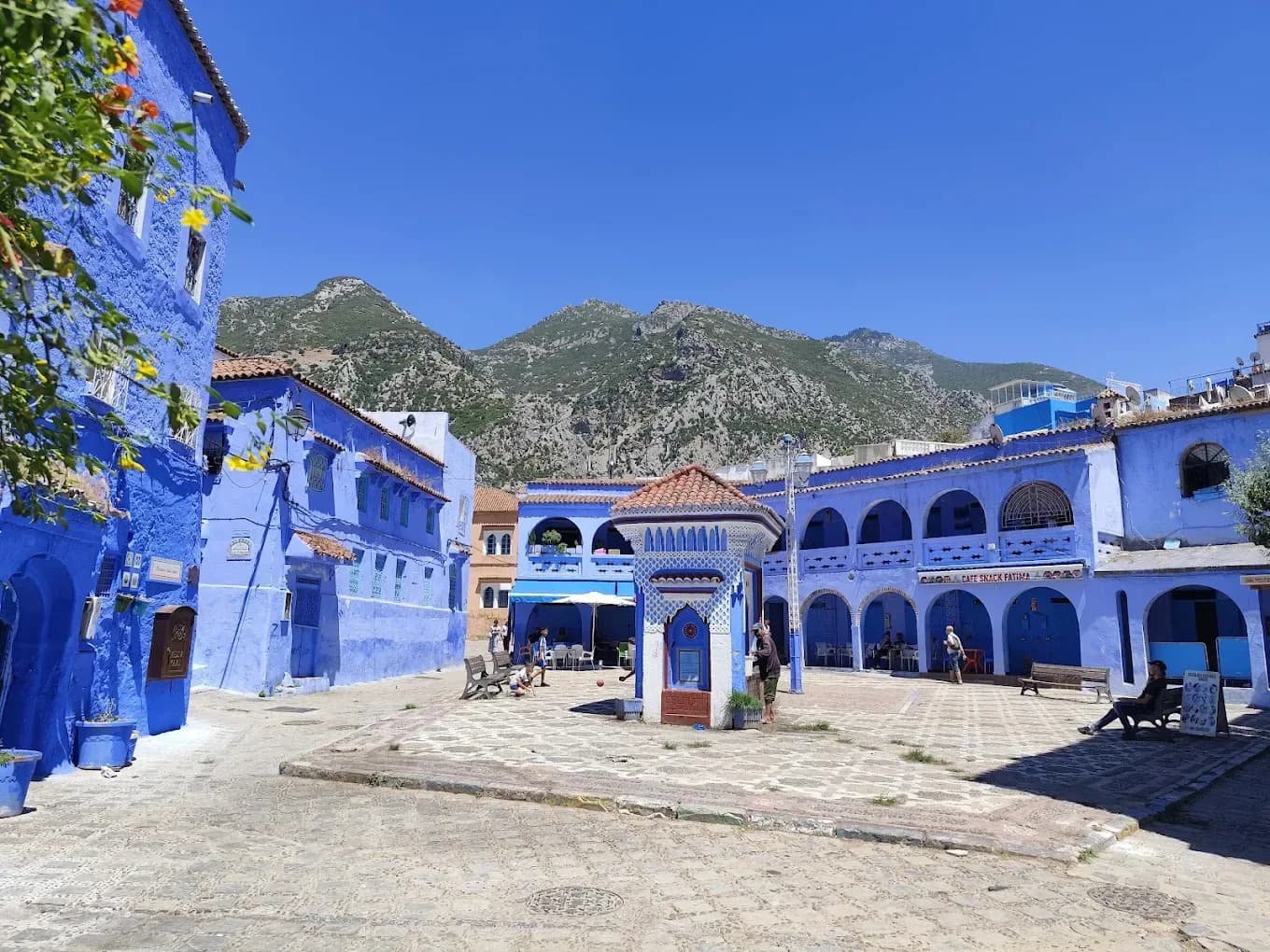 Outa el Hammam square in Chefchaouen