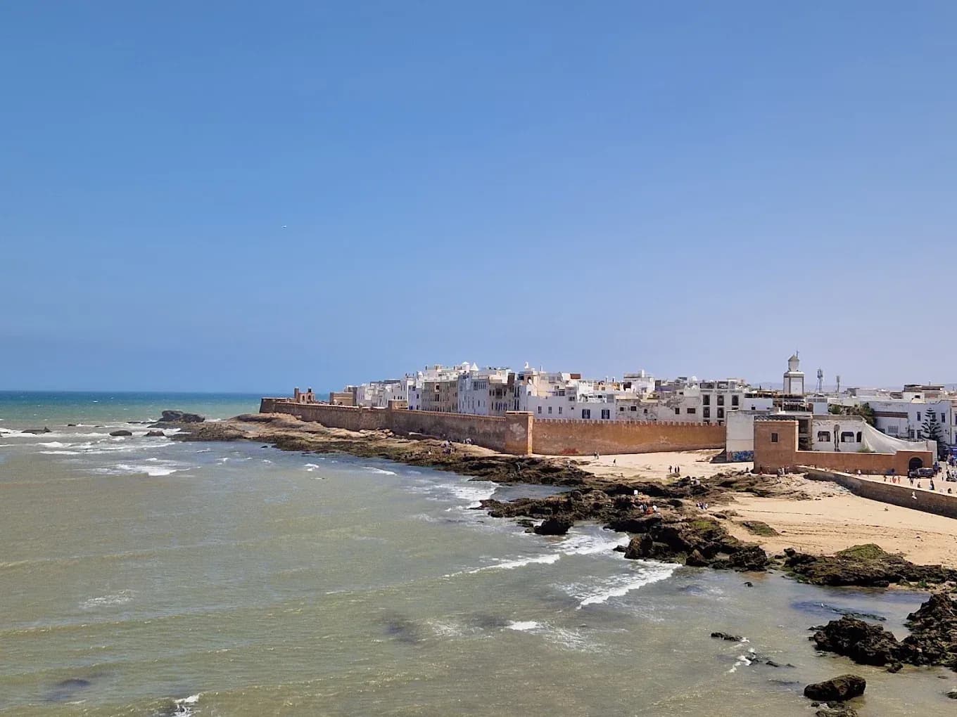 Essaouira medina facing the Atlantic