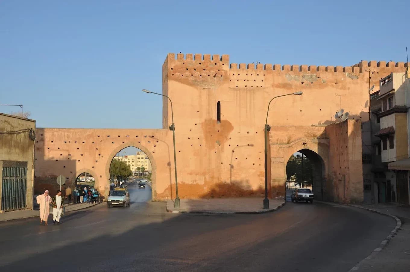 Gate in the Meknes city walls