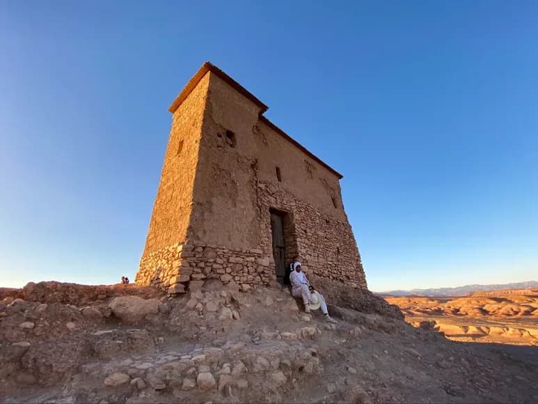 Torre de una kasbah del sur