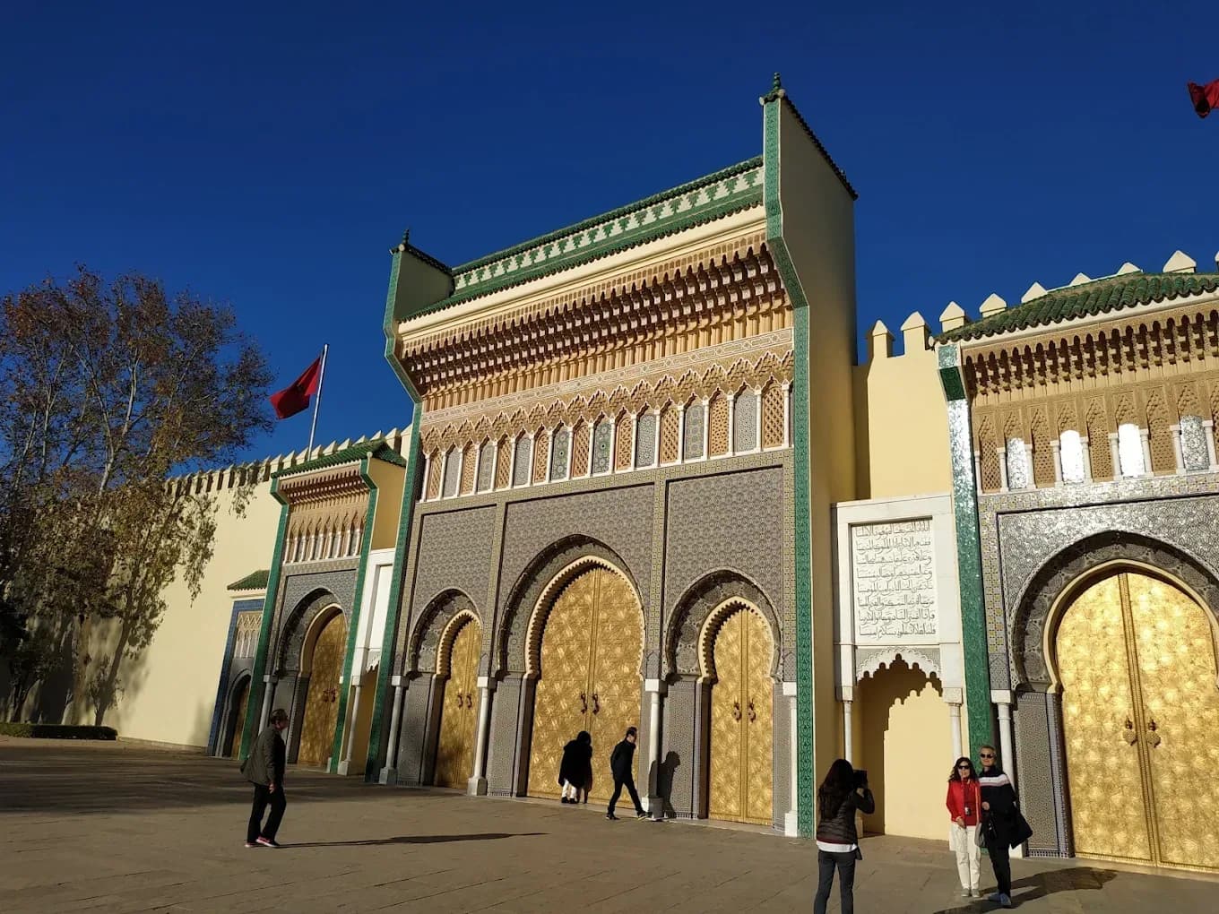 Gates of the Royal Palace in Fez