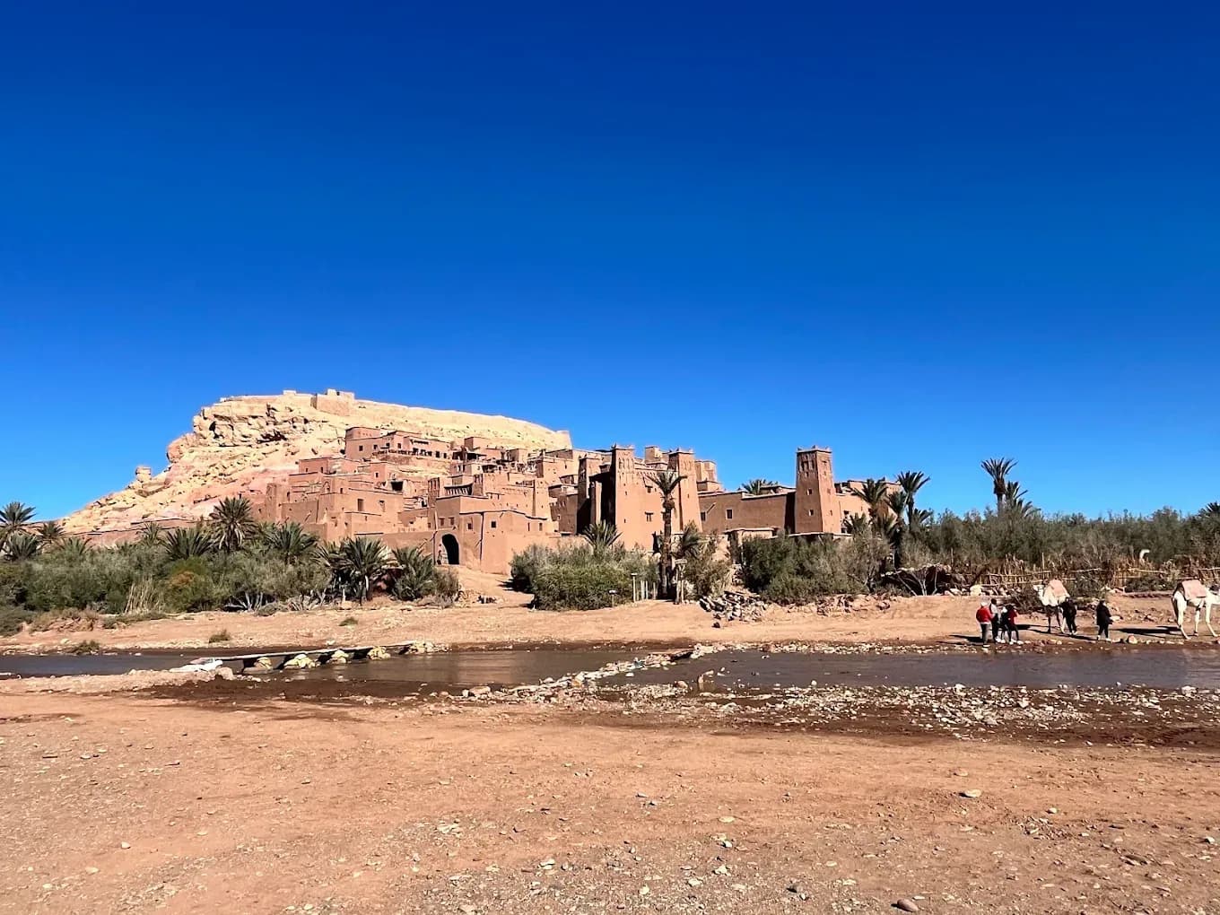 Aït Ben Haddou seen from the river
