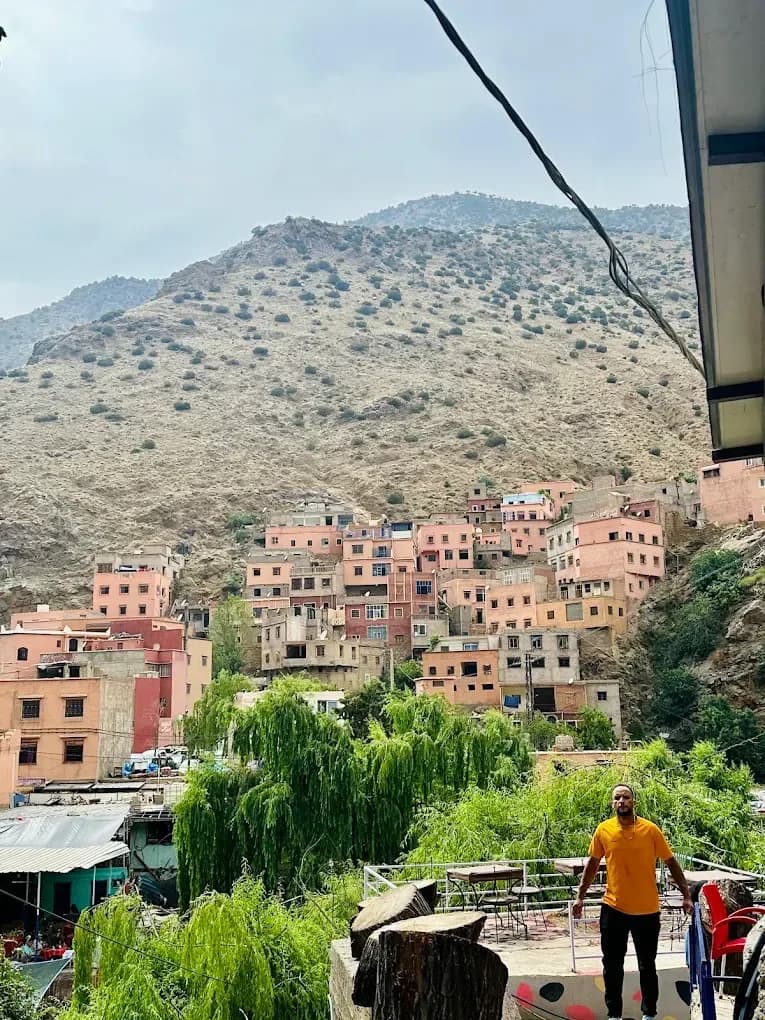 Mountain village in the Atlas